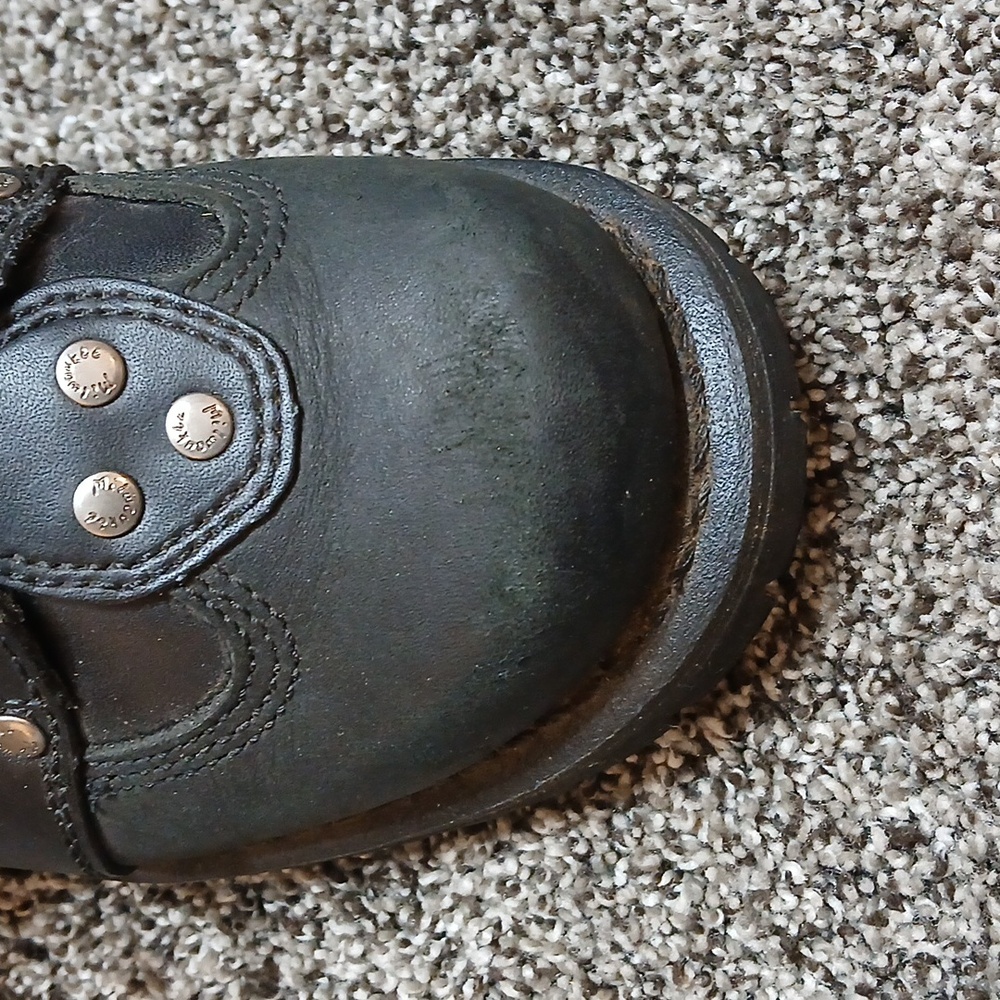 Motorcycle boots sz 6.5 - Picture 4 of 6